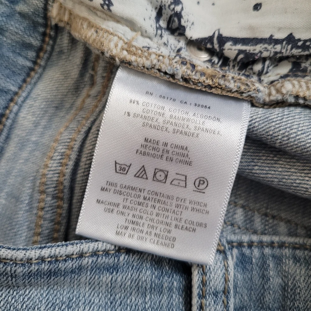 Pilcro and the Letterpress Lightwash Blue Denim Shorts